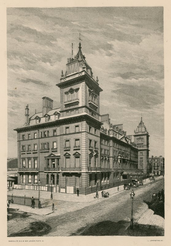 The Great Western Hotel, Paddington, Londyn autorstwa English School