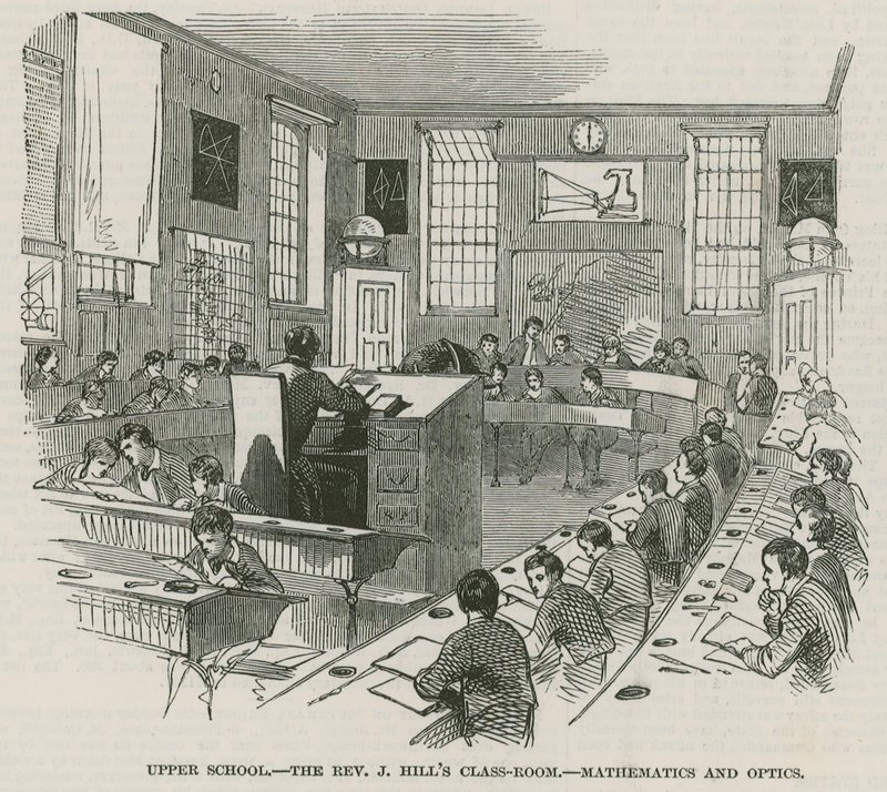 Szkoły Szpitala Królewskiego w Greenwich; Szkoła średnia: klasa Reverend J Hills autorstwa English School