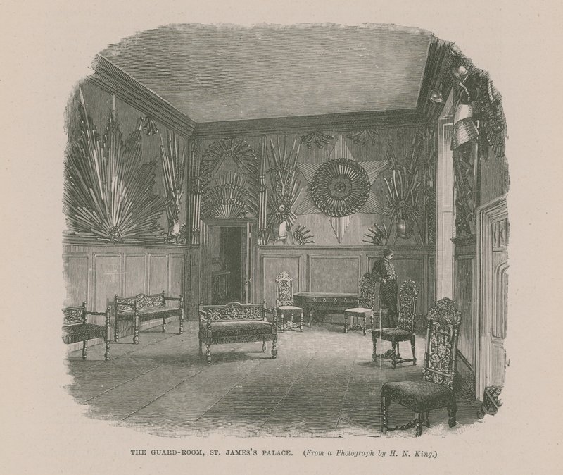 Sala Straży w Pałacu św. Jakuba autorstwa English School