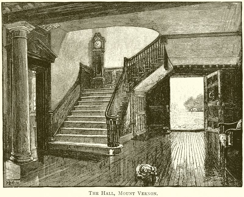 Sala, Mount Vernon autorstwa English School