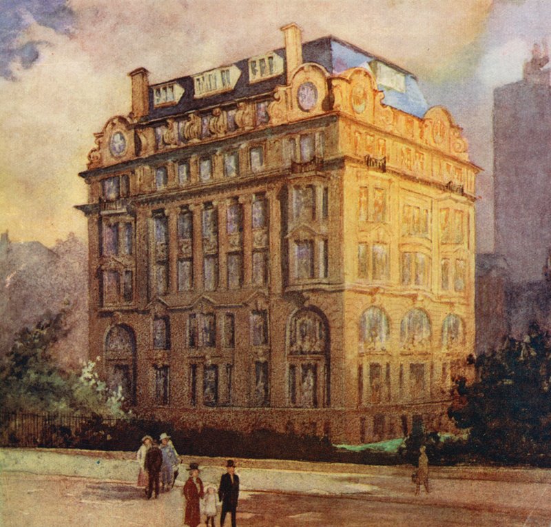 Siedziba Anglo-American Oil Co, Ltd, Queen Anne