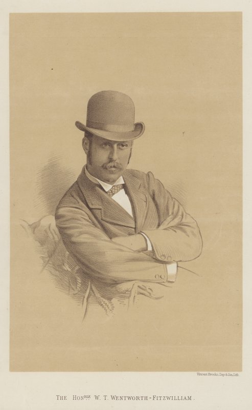 Szanowny W T Wentworth-Fitzwilliam (litografia) autorstwa English School