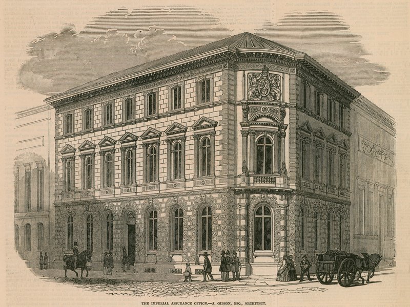 Biuro Imperial Assurance - J Gibson, architekt autorstwa English School