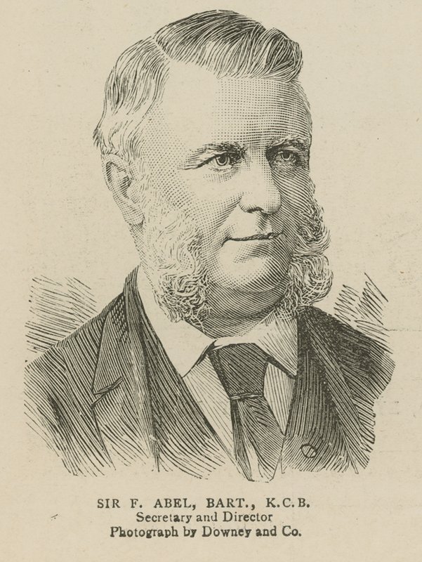 Imperial Institute: Sir F Abel, sekretarz i dyrektor autorstwa English School