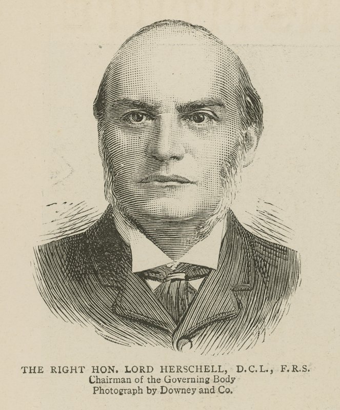 Imperial Institute: Szanowny Lord Herschell, Przewodniczący Ciała Kierowniczego autorstwa English School