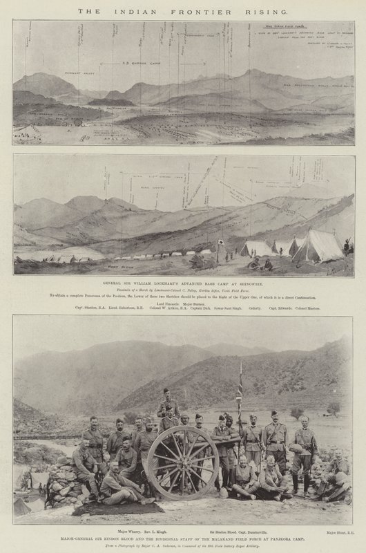 Indian Frontier Rising (lito) autorstwa English School