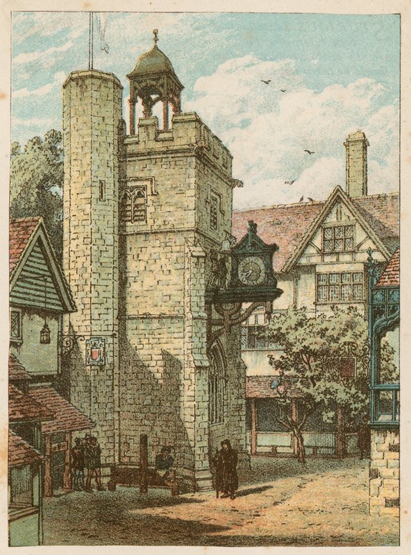 Międzynarodowa Wystawa Zdrowia w South Kensington, 1884: All-Hallows, Staining, Londyn autorstwa English School