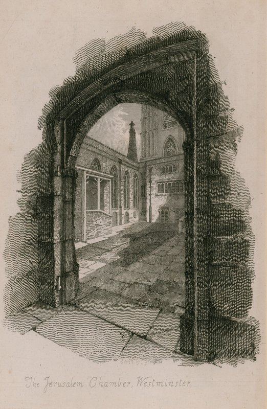Izba Jerozolimska, Opactwo Westminsterskie, Londyn autorstwa English School