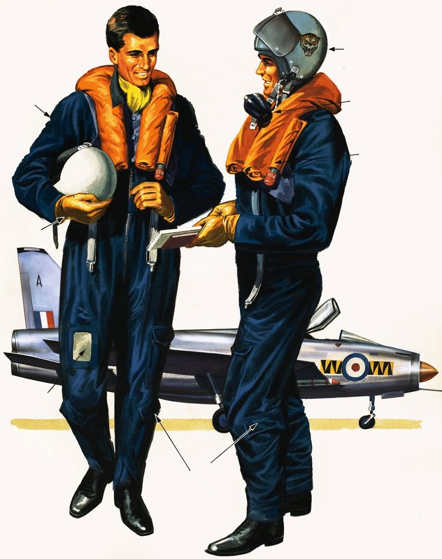 Pilot odrzutowy autorstwa English School