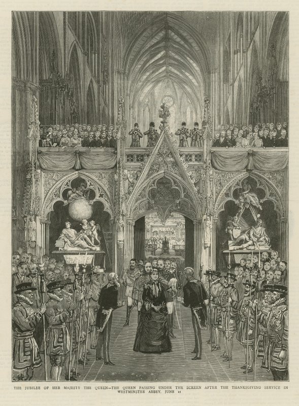 Jubileusz Jej Królewskiej Mości autorstwa English School