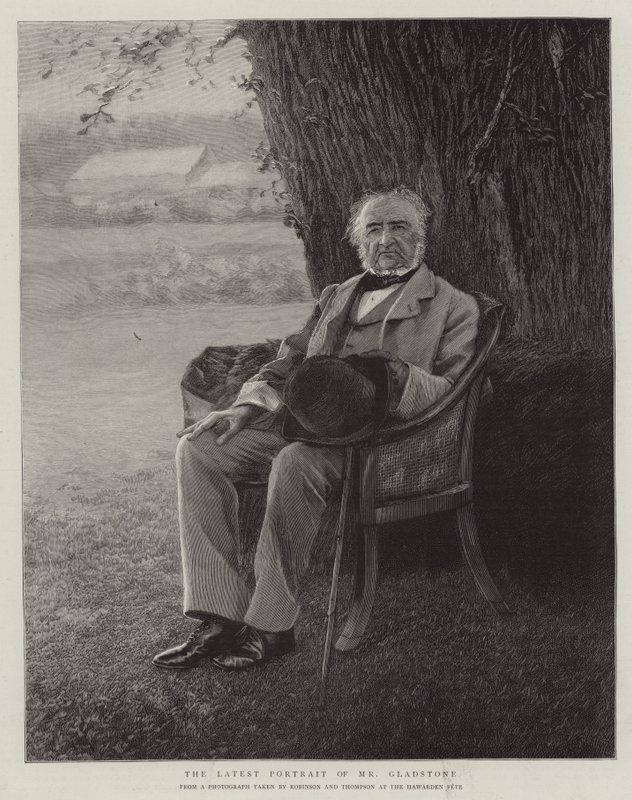 Najnowsze portrety pana Gladstone