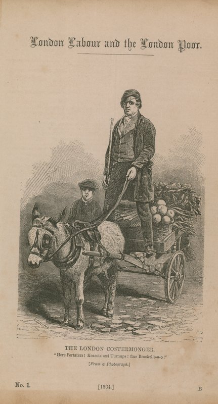 Londyński Costermonger autorstwa English School