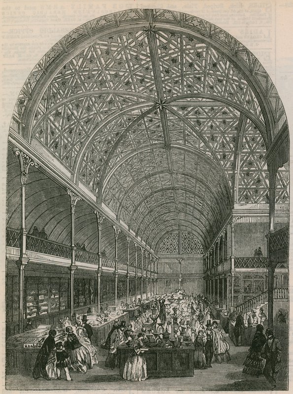 London Crystal Palace, Regent Circus, Oxford Street autorstwa English School