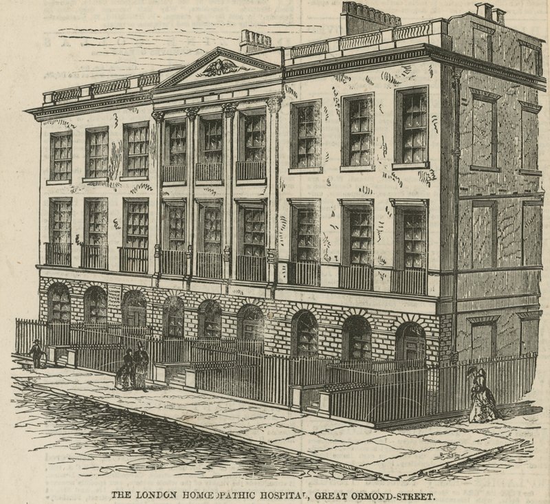 Londyński Szpital Homeopatyczny, Great Ormond Street autorstwa English School