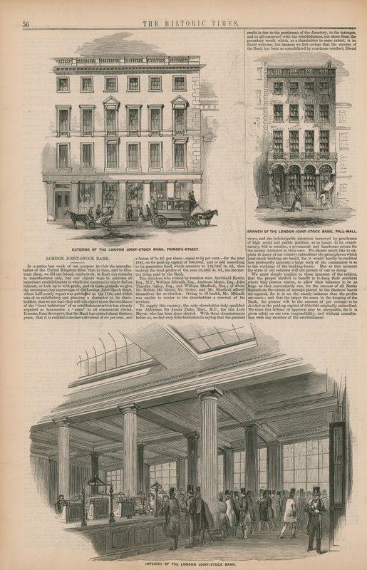 Londyński Bank Akcyjny autorstwa English School