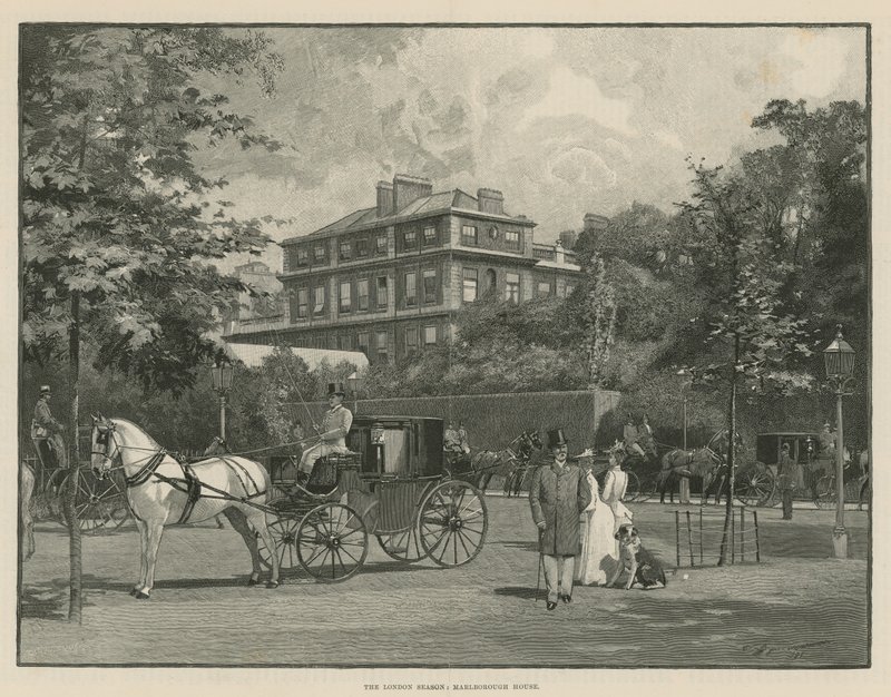 Londyński sezon – Marlborough House autorstwa English School