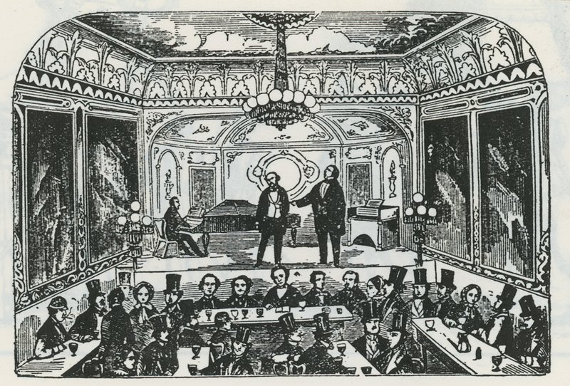 Sala muzyczna Lord Raglan autorstwa English School
