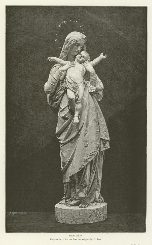 Madonna autorstwa English School