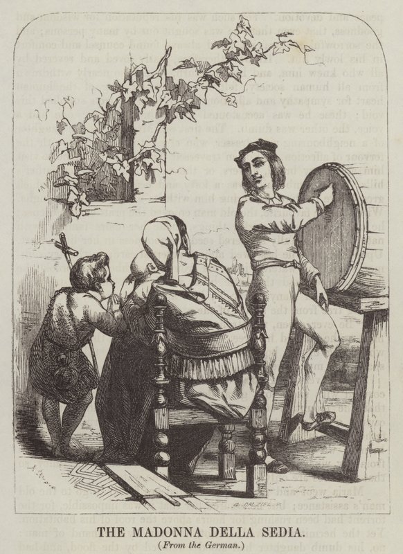 Madonna Krzesła (rycina) autorstwa English School