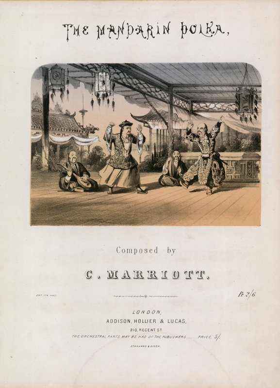 Mandarin Polka by C Marriott autorstwa English School