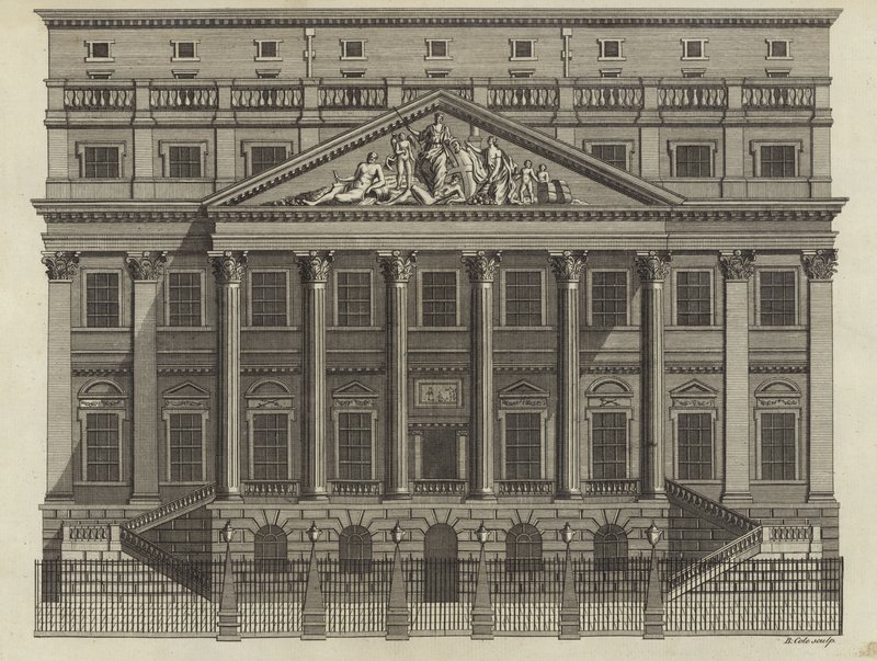 Mansion House, City of London autorstwa English School