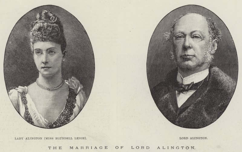 Wesele Lorda Alingtona (grawerowanie) autorstwa English School