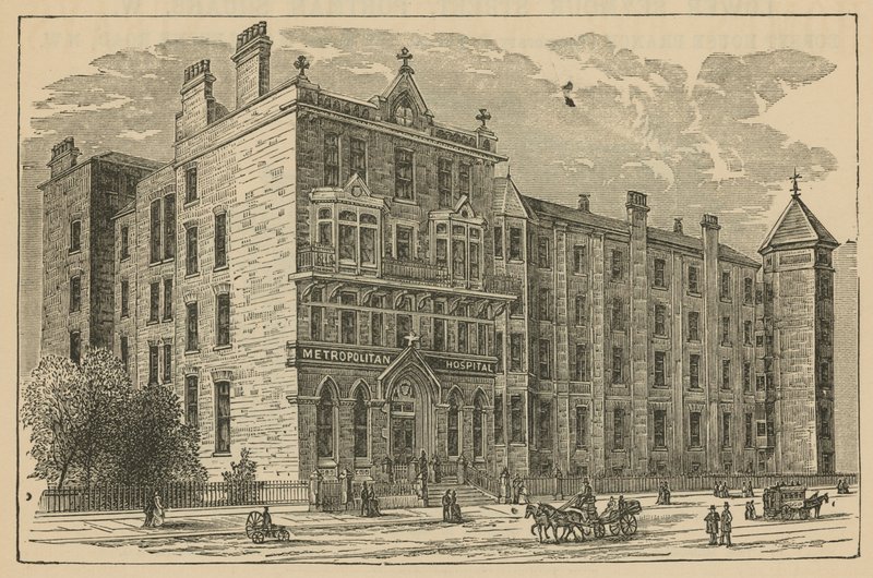 Szpital Metropolitan, Kingsland Road, Londyn autorstwa English School