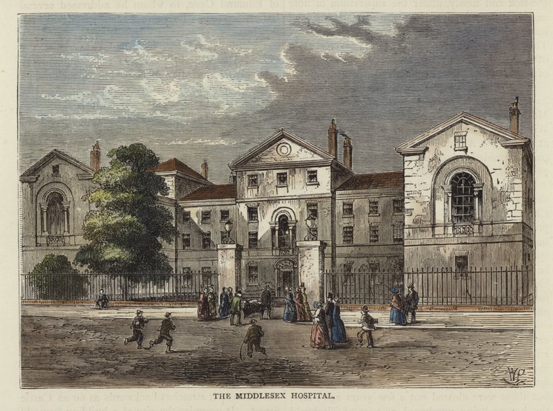 Szpital Middlesex autorstwa English School