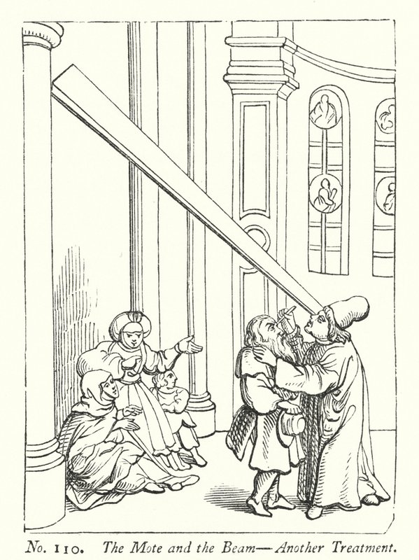 Mote and the Beam, kolejny zabieg (grawerunek) autorstwa English School