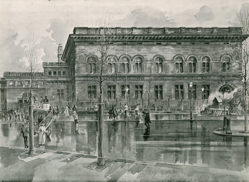 Narodowa Galeria Portretów na Trafalgar Square autorstwa English School