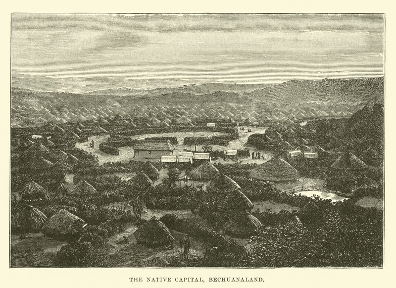 Rodzima stolica, Bechuanaland autorstwa English School