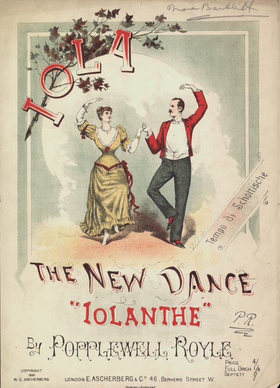 Nowy taniec Iolanthe autorstwa English School