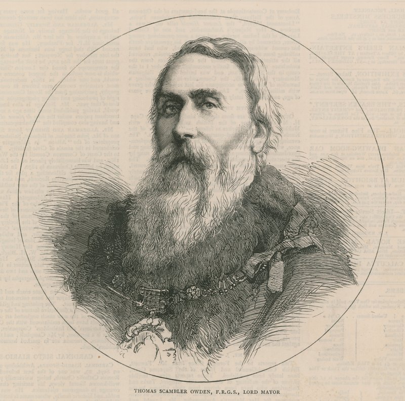 Nowy lord burmistrz i szeryfowie: Thomas Scambler Owden, lord burmistrz autorstwa English School