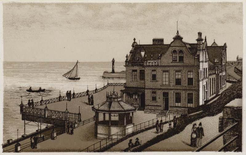 Nowy salon, Whitby (lito) autorstwa English School
