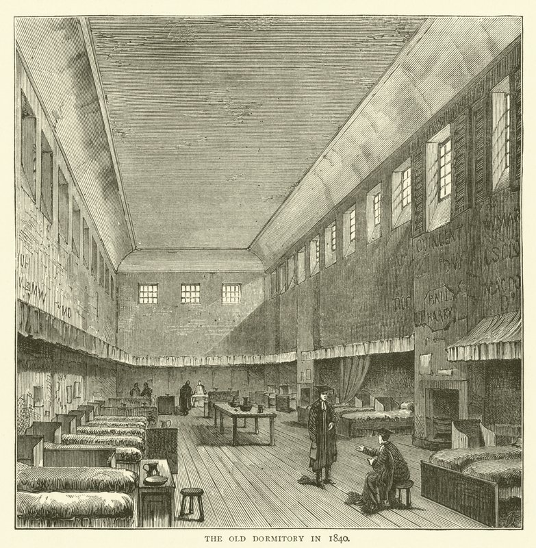 Stara Bursa w 1840 r. (rycina) autorstwa English School