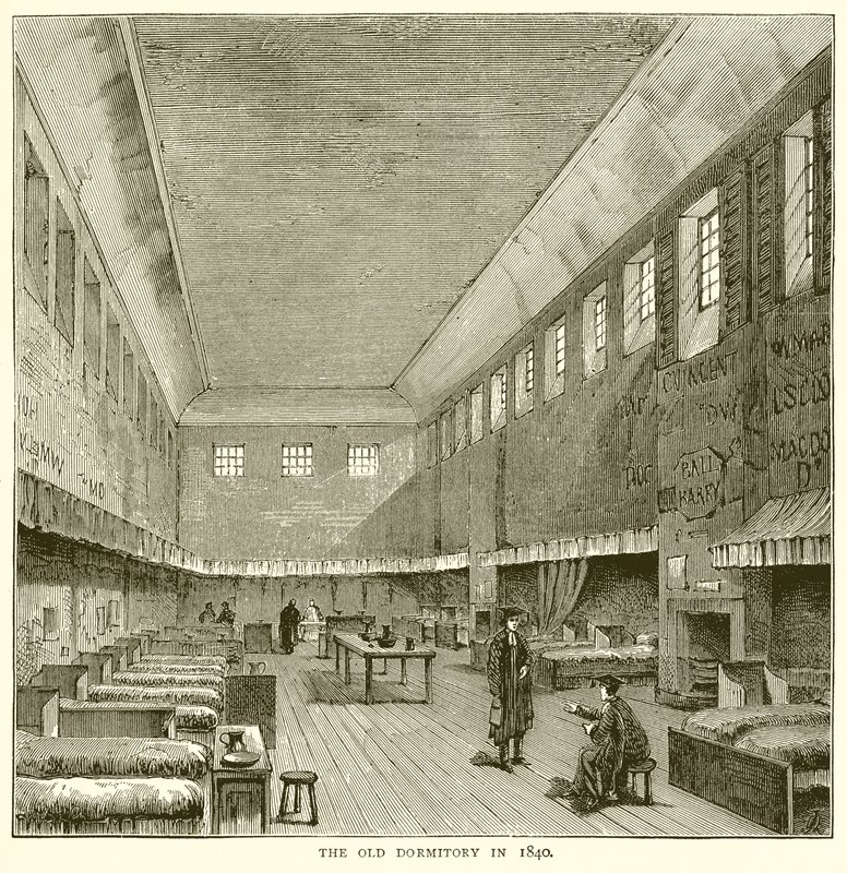 Stara Bursa w 1840 r. autorstwa English School