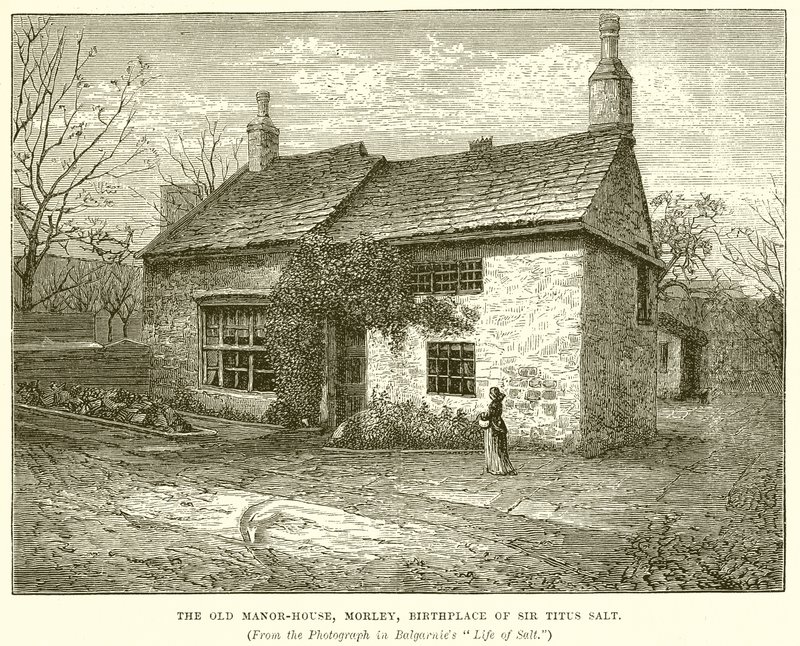 Stary Dwór, Morley, miejsce urodzenia Sir Titusa Salt autorstwa English School