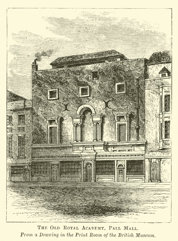 Stara Akademia Królewska, Pall Mall autorstwa English School