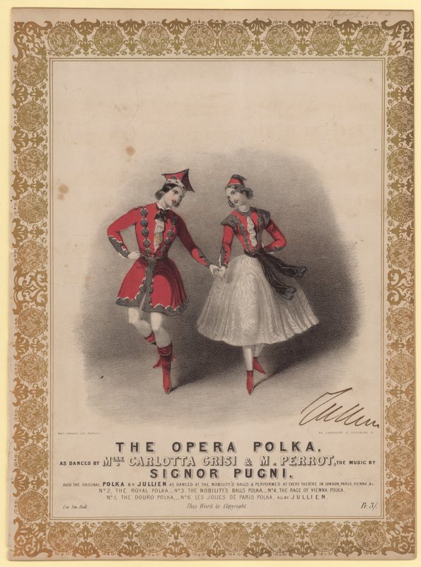 Opera Polka autorstwa English School