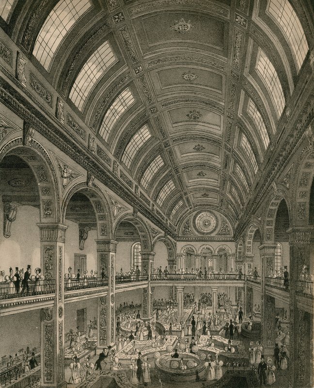 Bazar Panteonu, Oxford Street, Londyn autorstwa English School
