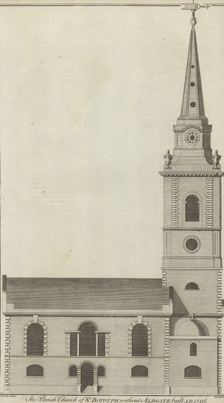 Kościół parafialny St Botolph bez Aldgate, Londyn autorstwa English School