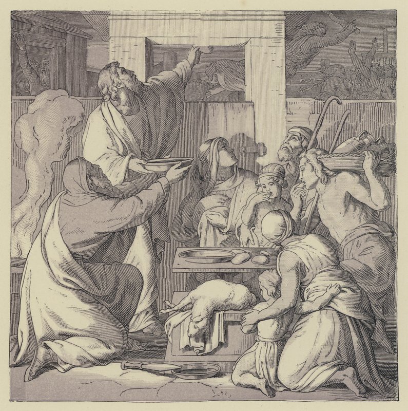 Pascha (grawerunek) autorstwa English School