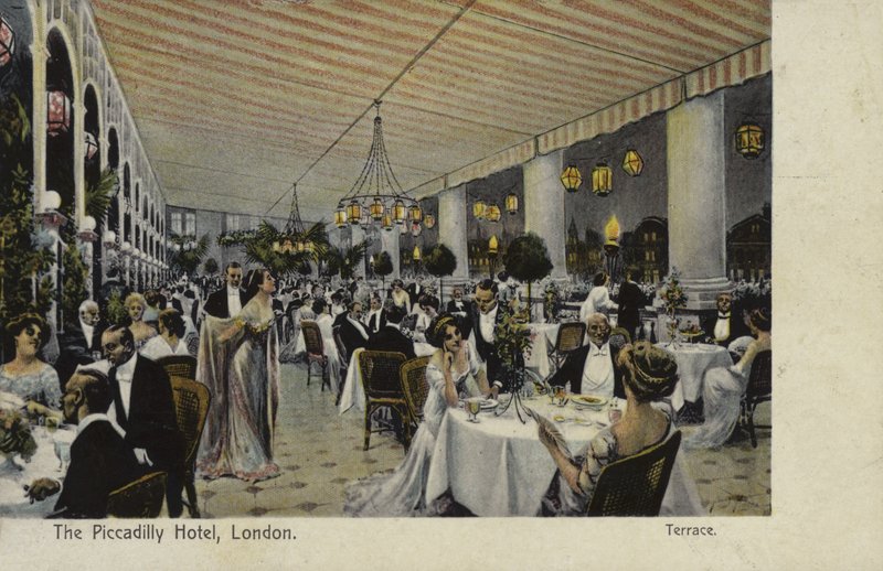 Hotel Piccadilly, Londyn autorstwa English School