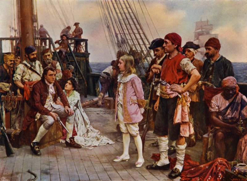 Nagroda Pirata (kolor lito) autorstwa English School