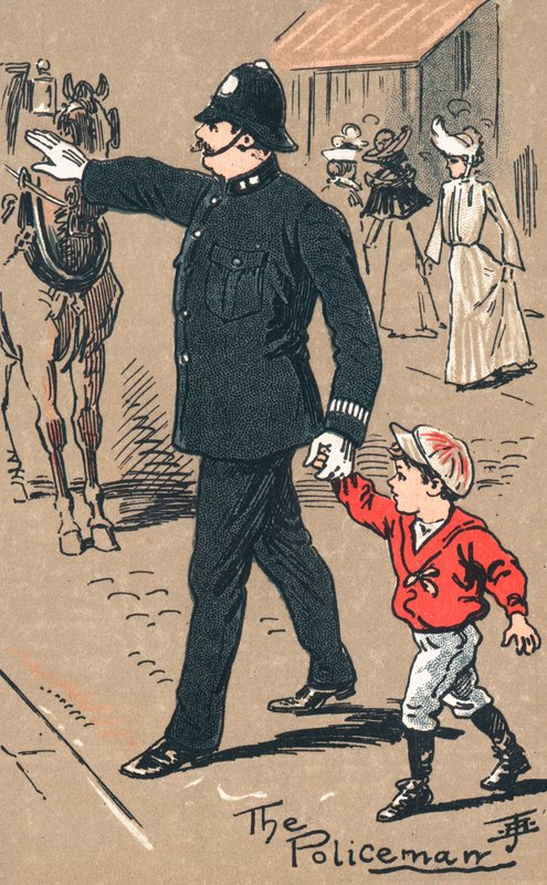 Policjant autorstwa English School