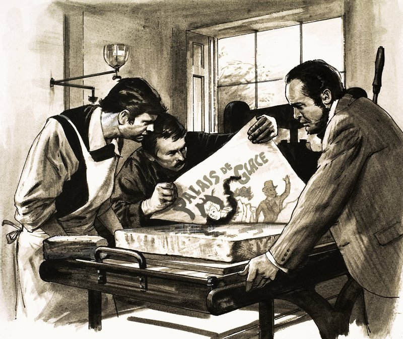 Historia plakatu: pierwszy wielki mistrz autorstwa English School