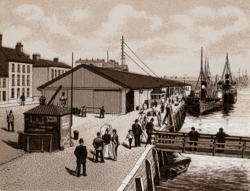 The Quay, Belfast (lito) autorstwa English School