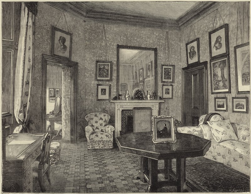 Królowa w Balmoral autorstwa English School