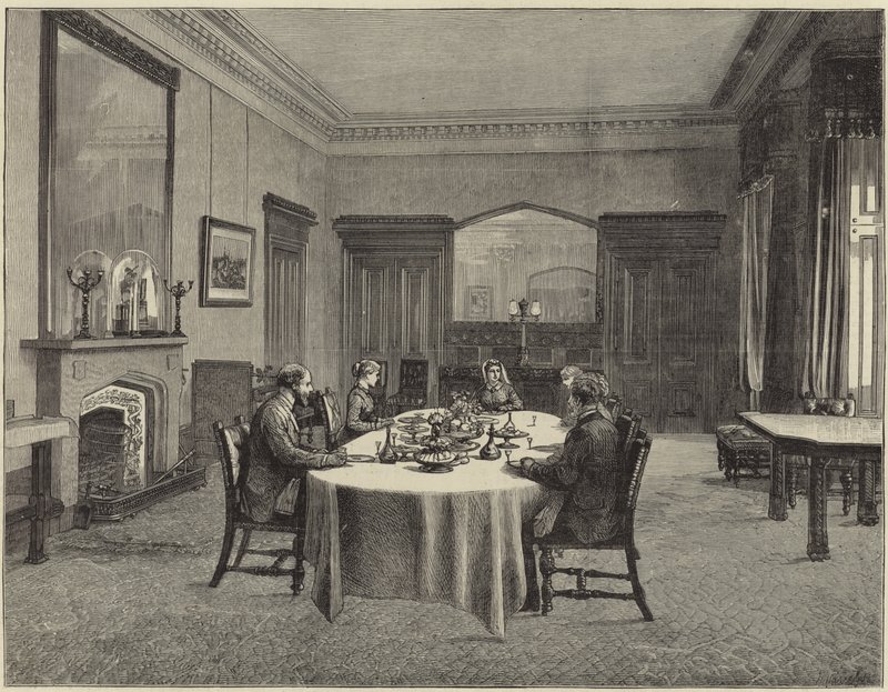 Królowa w Balmoral autorstwa English School