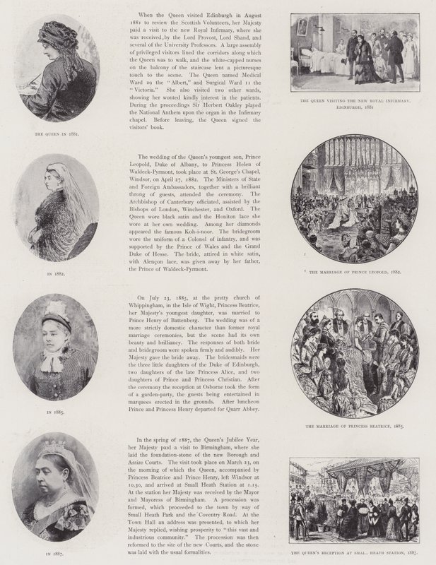 Chwalebne panowanie królowej (lito) autorstwa English School